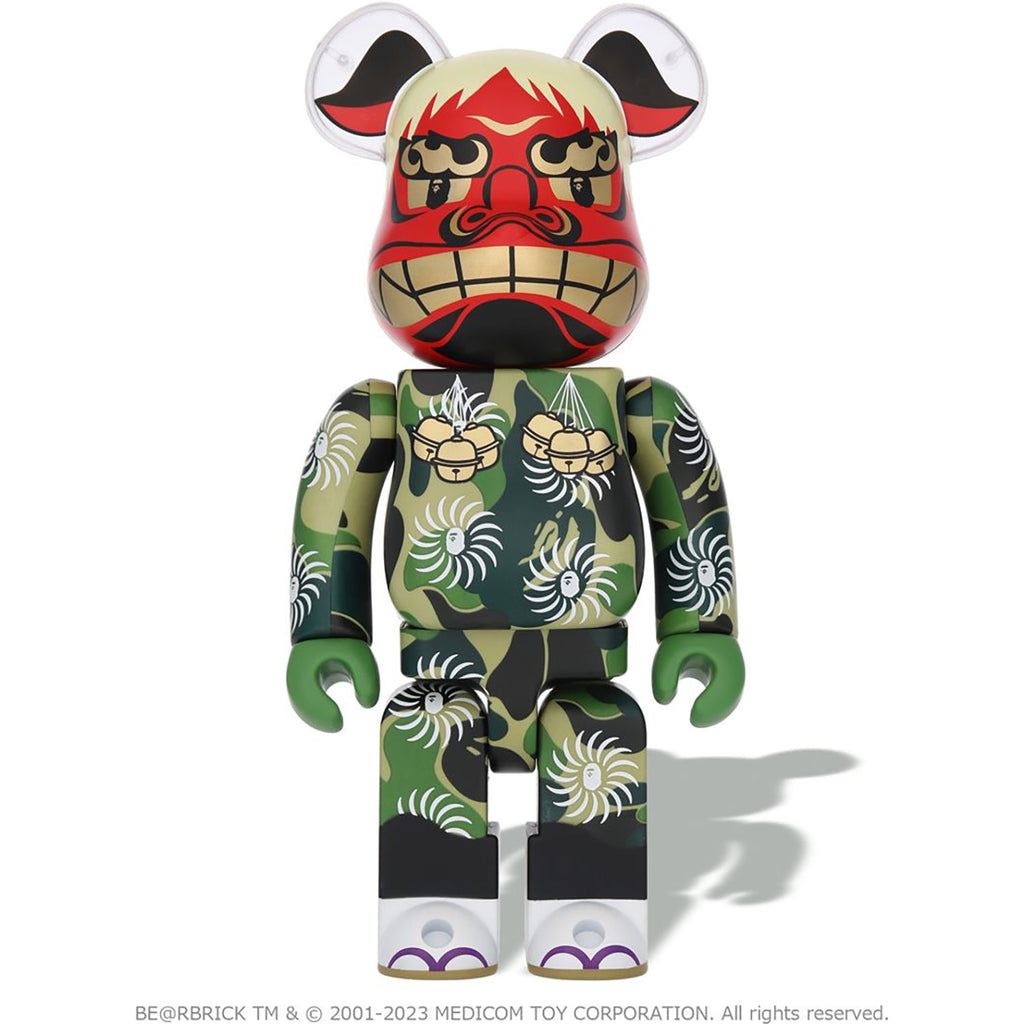 NEW YEAR BE@RBRICK MANEKINEKO SHISHIMAI DARUMA 100% & 400%