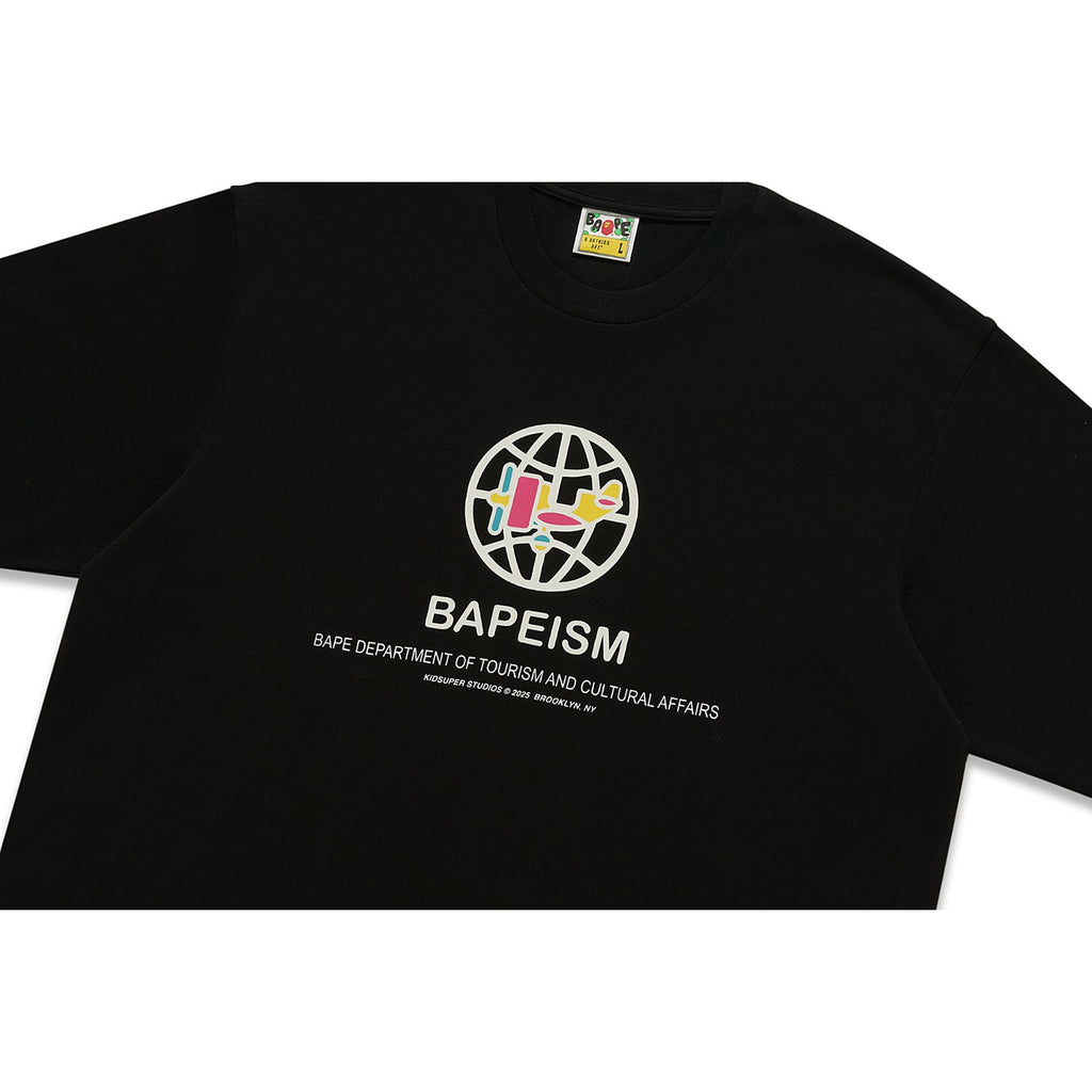 BAPE X KIDSUPER BAPEISM LOGO TEE MENS