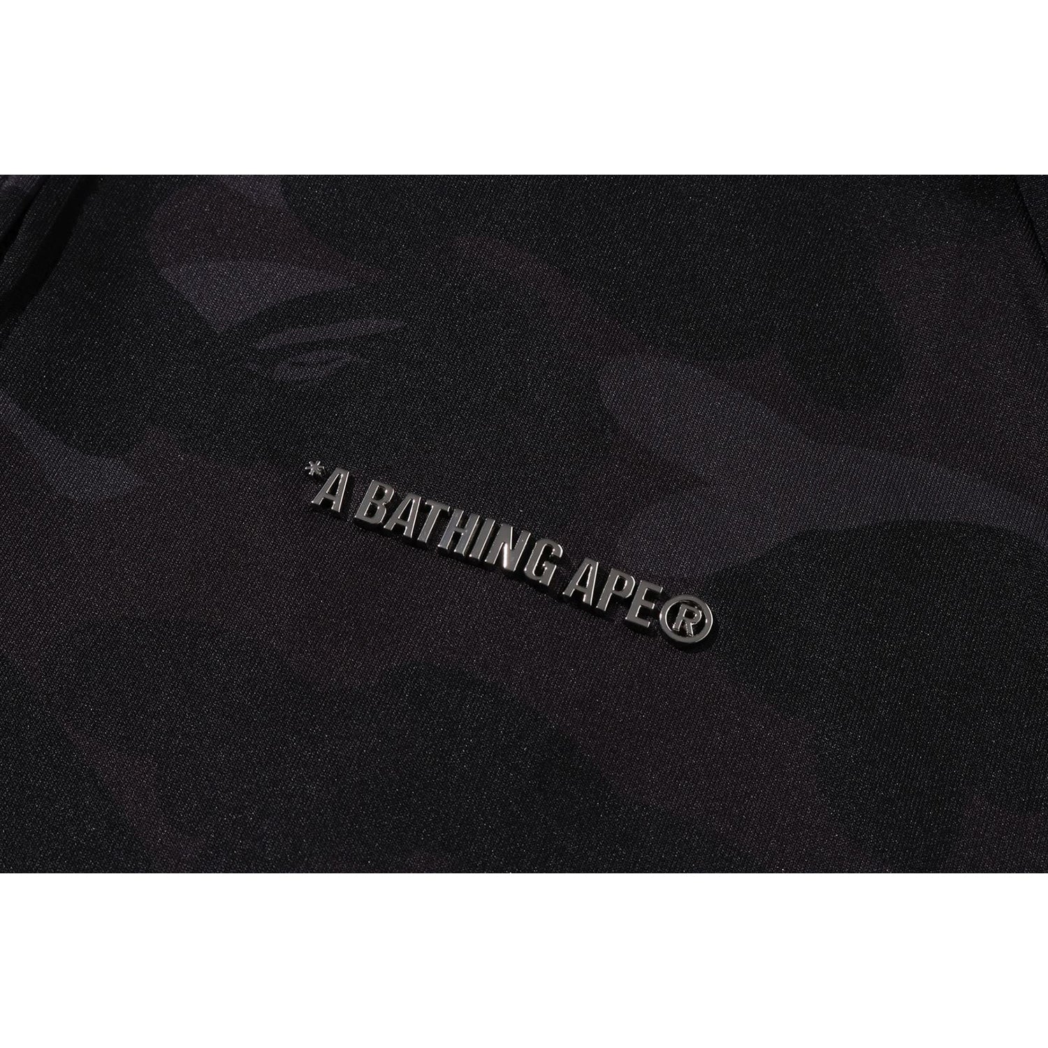 COLOR CAMO SHARK RELAXED FIT HOODIE TRACK JACKET MENS