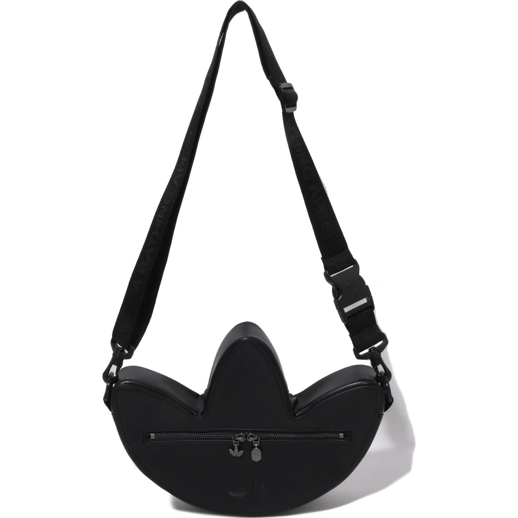 BAPE X ADIDAS CAMO TREFOIL SHOULDER BAG MENS
