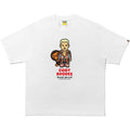 BAPE X WWE CODY RHODES BABY MILO RELAXED FIT TEE MENS