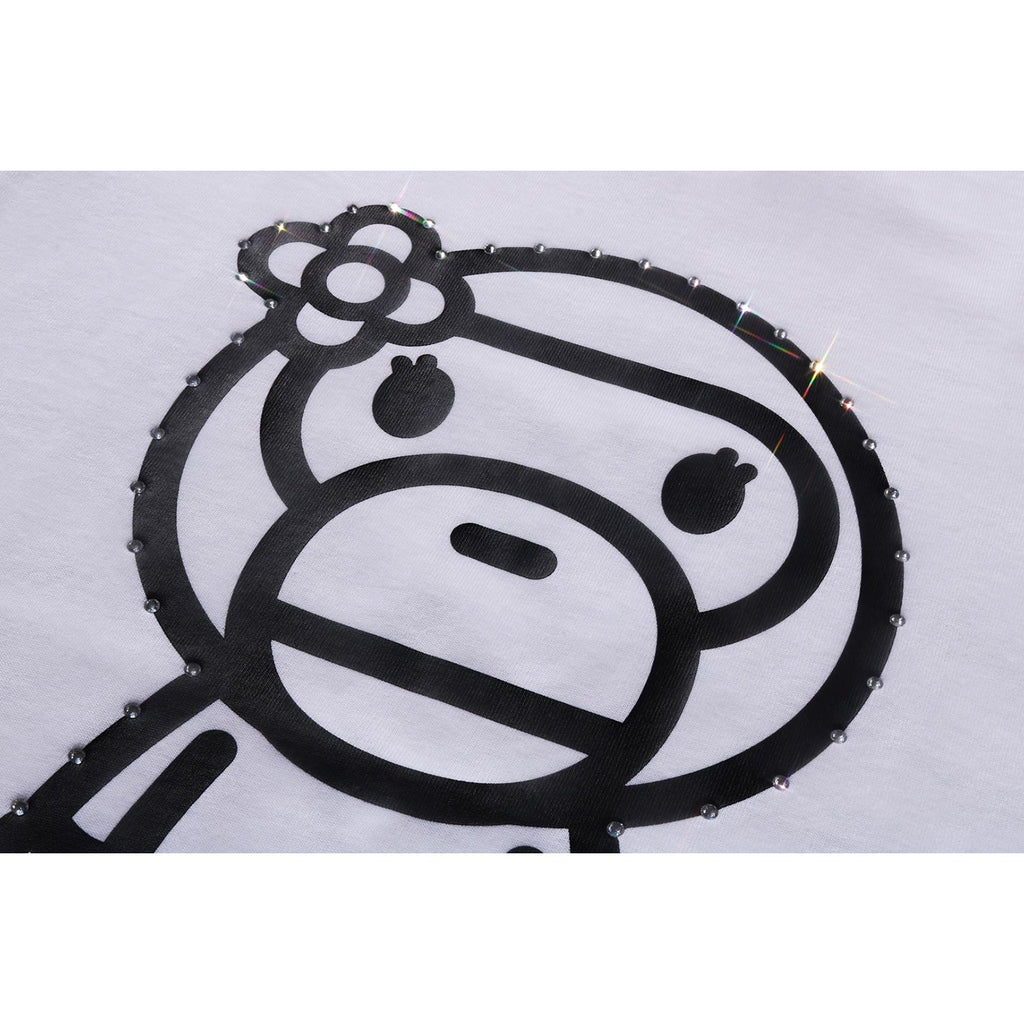 CRYSTAL STONE BIG BABY LISA TEE LADIES